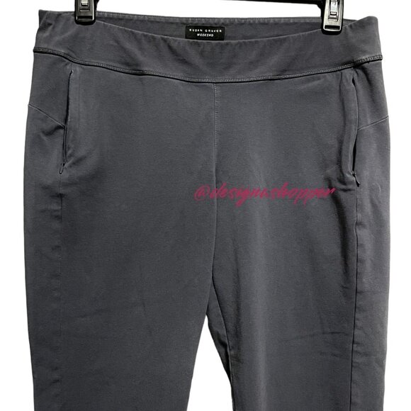 Susan Graver Weekend Gray Stretch Capri Pants Size LP - Picture 2 of 8